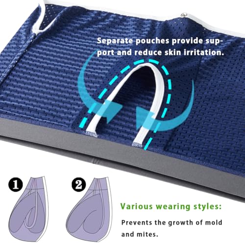 Men's Separate Boxer Trunks Functional Underwear Pajama Sleep Shorts, Pants and Skirts Can be Switched2