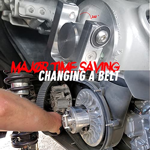 Image of Chelhead Can Am X3 Belt Changing Tool Kit Compatible with Can-Am Maverick X3 X3 Max Turbo R, fit for 72 inch 64 inch Wheel Base Width Belt Removal