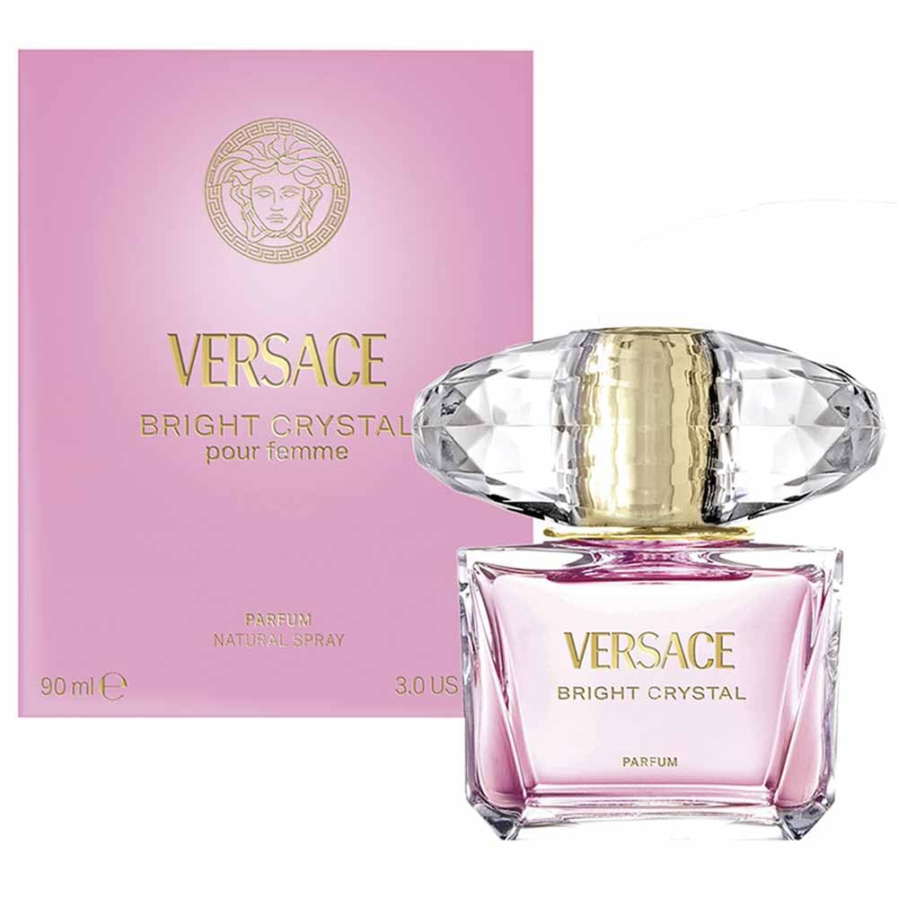 VERSACE Bright Crystal Perfum パフューム Amazon.com : Versace Bright Crystal for Women 3.0 oz Parfum Spray