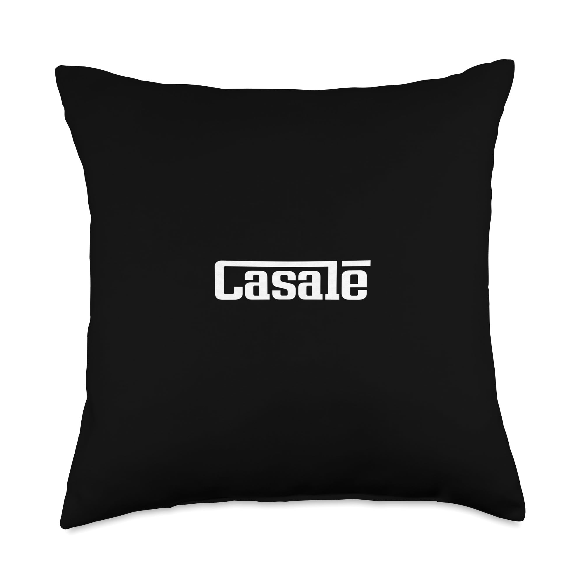 Italian Pride Surnames Casale Name Text Italia Italian Surname Throw Pillow, 18x18, Multicolor