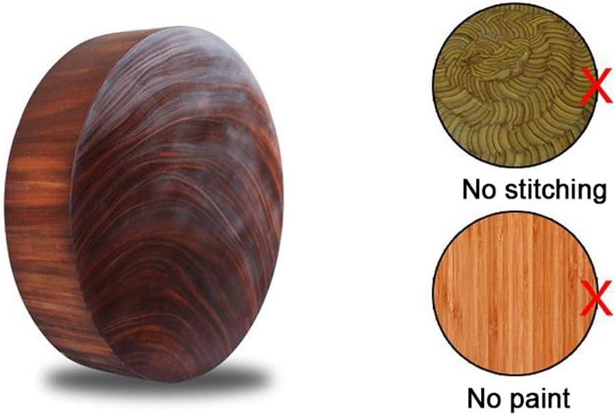 Reversible Iron & Wood Cutting Board for Kitchen & Hotel Stainless Steel Handle Extra Thick Ideal for Meat & Vegetables 45x10cm,39x10cm