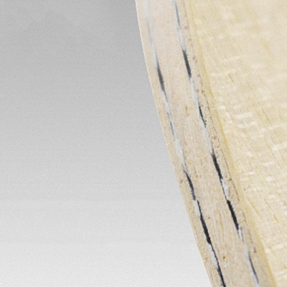 Tabella lunga della fibra del carbonio della maniglia 260mm di ping-pong FL della fibra del carbonio | Manico lungo FL 260mm, tecnologia in fibra profonda, sensazione di legno puro, alto potere inferiore, design aramidico giallo