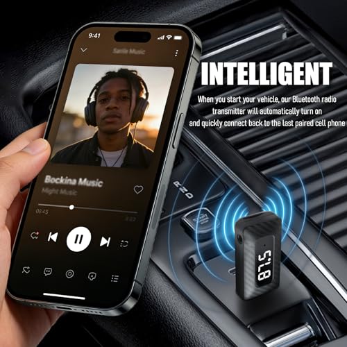 Adaptador USB Bluetooth 5.3 para Radio de Auto miniatura 5