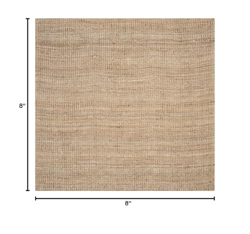 Tapete cuadrado de fibra natural SAFAVIEH 8' x 8' miniatura 2