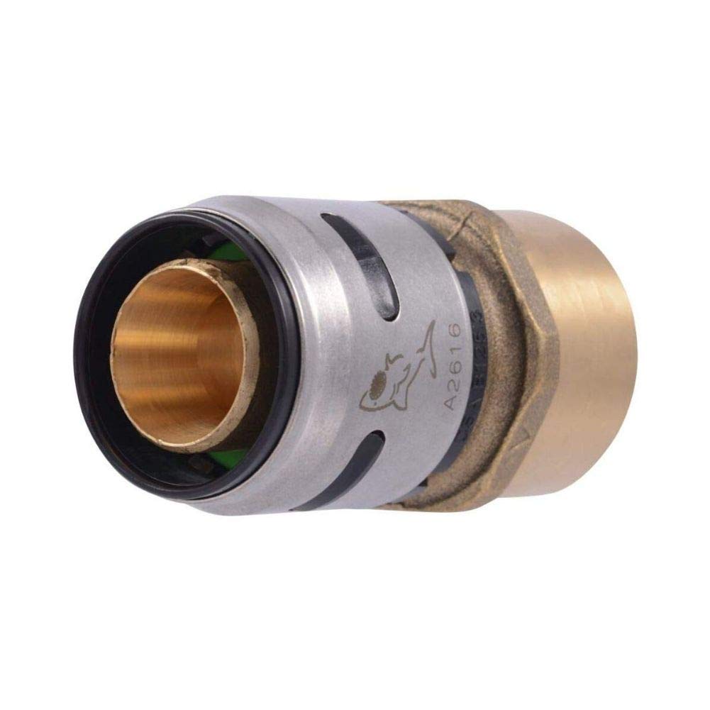 SharkBite 1 Inch EvoPEX Female Adapter, Push to Connect Plumbing Fitting, PEX, K094Z2