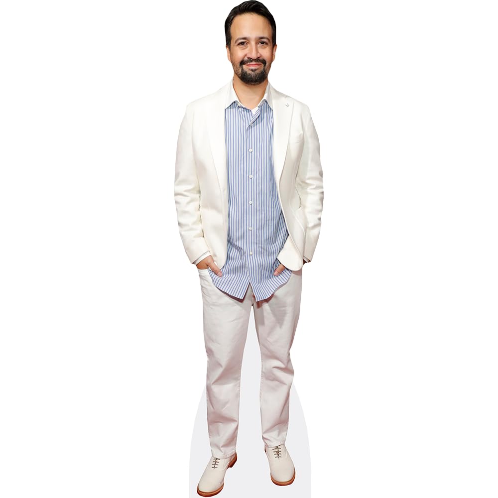 Lin-Manuel Miranda (white Jacket) Mini Size Cutout