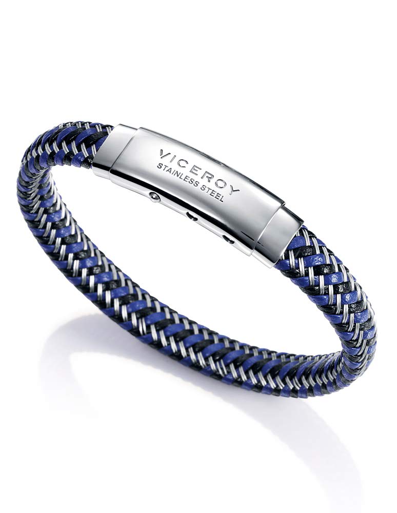 Viceroy Pulsera Viceroy 75068P01013 Fashion Acero y Piel
