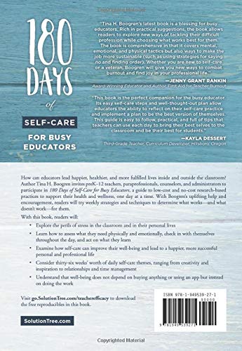 180 Days of Self-Care for Busy Educators (A 36-Week Plan of Low-Cost Self-Care for Teachers and Educators) - Image 2