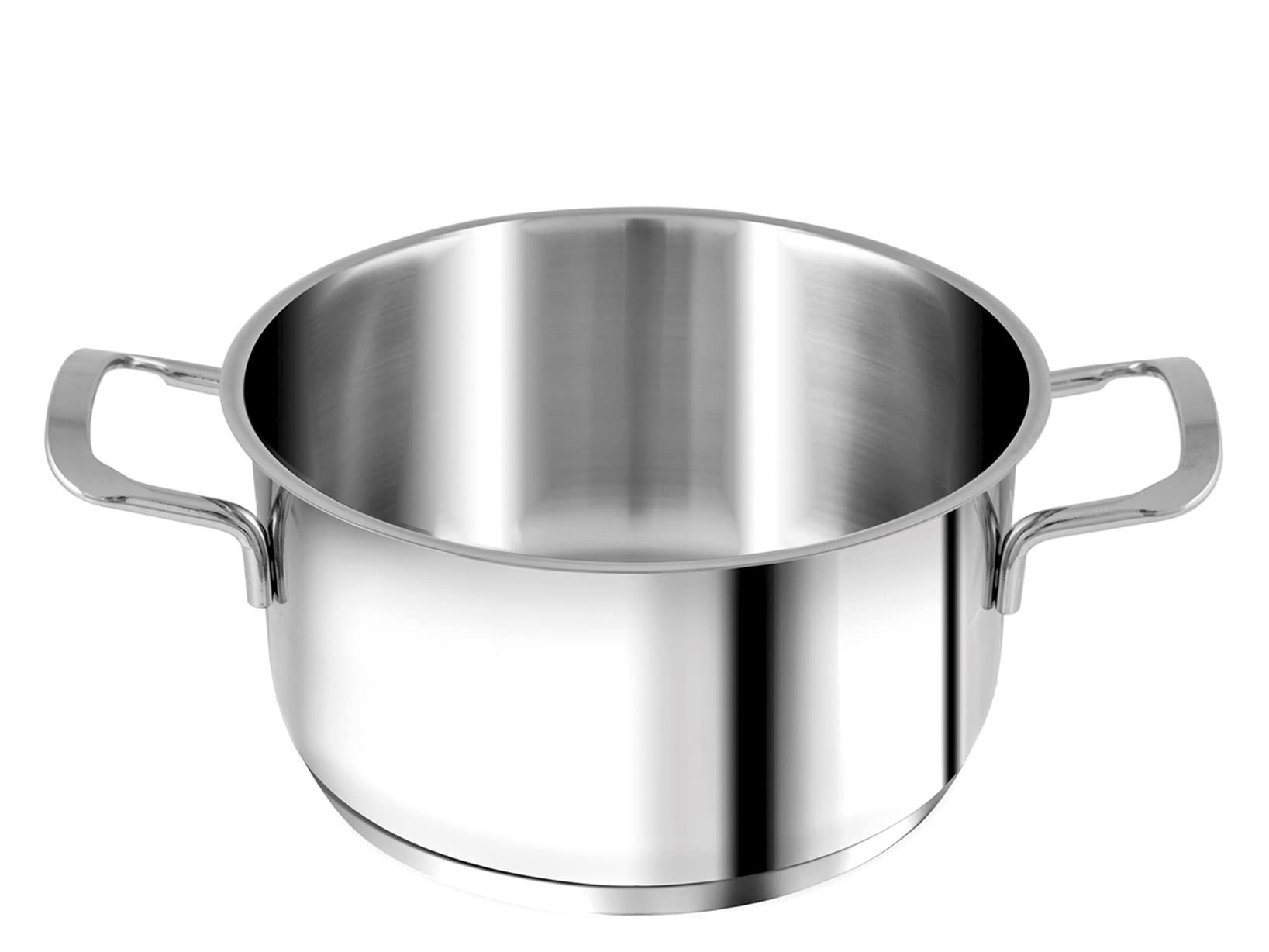 Casseruola inox para inducción de 22 cm solucione el problema del calor desigual al cocinar