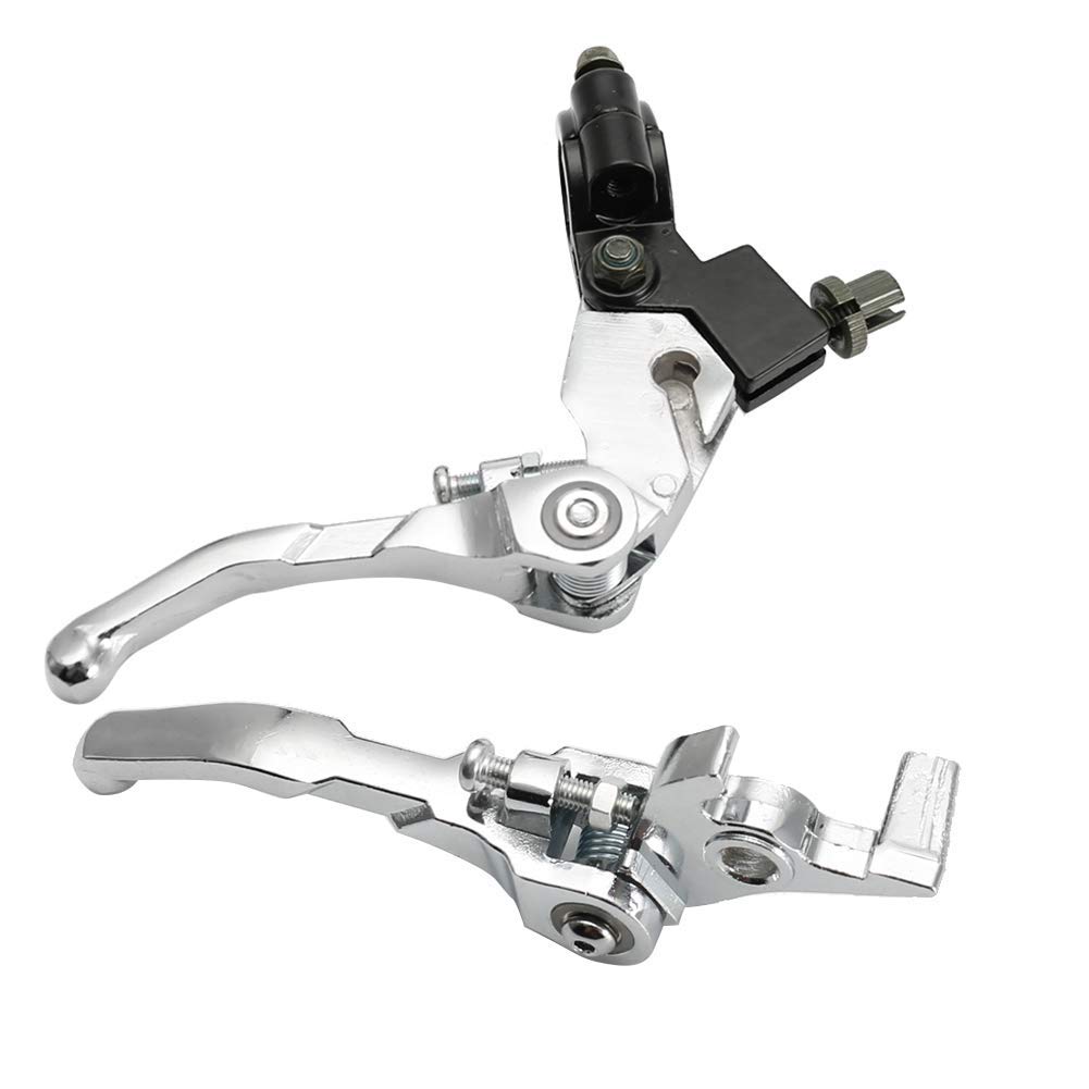 Scarico Completo Pit Bike 125 4T - Leve Freno Regolabile Leve Freno Pieghevoli In Lega Di Alluminio Pro Taper Pit Bike Leve Verdi Pit Bike 125 Pit Per Dirt Bike Parti Modificate