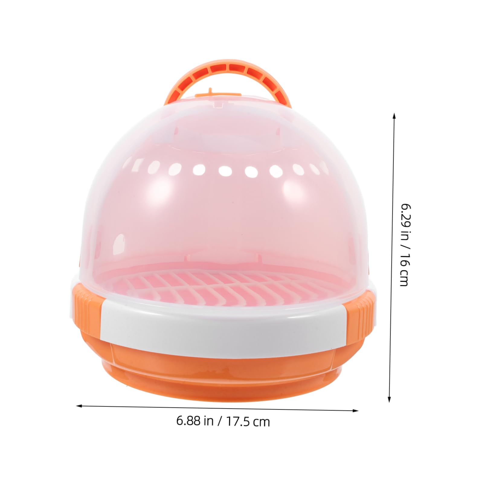 Yardwe Small Bird Travel Cage Bird Carrier Parrot Carrying Cage Portable Birdcage Outdoor Travel Carrier