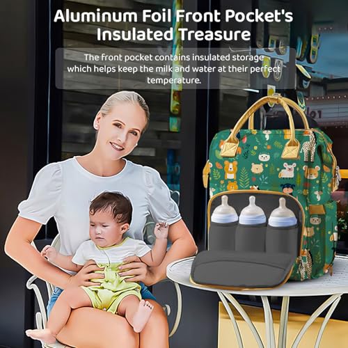 Image of StarAndDaisy Baby Bag Mothers for Travel /Diaper Bag, 28L Waterproof Diaper Bag for Mother for Travel with 15 Multipurpose Pockets