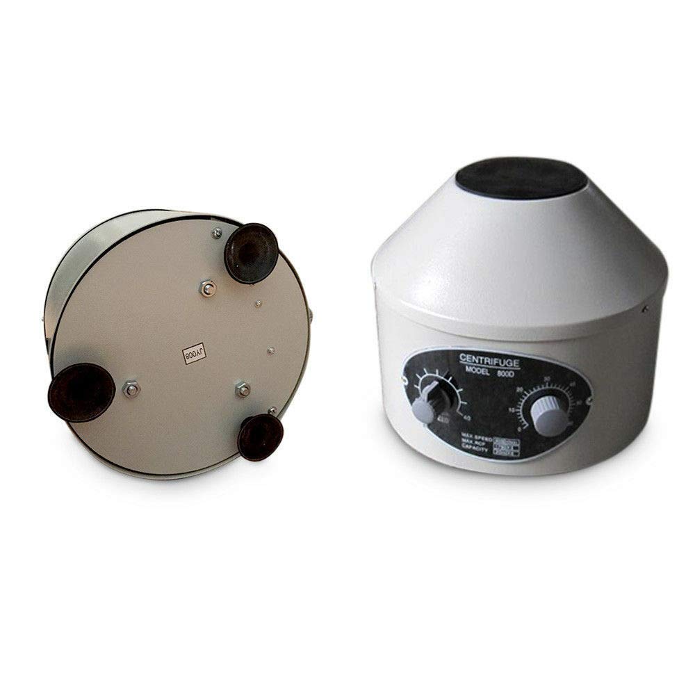 Centrifuge, laboratoire centrifuge, 4000 tr/min, petite centrifugeuse électrique de table avec vitesses réglables, centrifugeuse de laboratoire 20 ml × 6 plasma