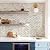 STICKGOO 10 Sheets Peel and Stick Backsplash Tiles, Glossy Pandora Marble Kitchen Backsplash, Stick on Wall Tiles for Kitchen, Bathroom, RV