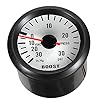 E Support™ Car Motor Vehicle Black Face 2" 52mm Pointer Boost Gauge Psi In.Hg Meter #2