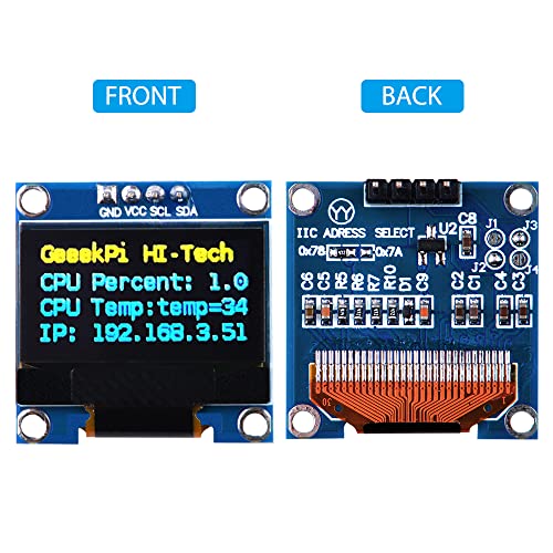 Display OLED 128x64 - 5 Pezzi Moduli I2C IIC SPI Per Progetti Elettronici - Foto 10