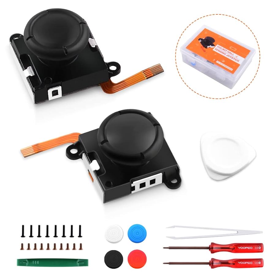 ジョイコン　グレー　Gulikit スティック Amazon.co.jp: Gulikit Switch ジョイスティック 交換用