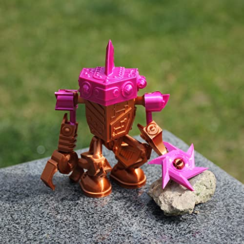 Image of Polymaker Silk PLA Filament 1.75mm Shiny Magenta, 1kg Cardboard Spool - PolyLite PLA Silk Magenta Shiny 3D Printing Material, Compatible With Most Printers
