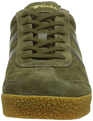 Image of Gola Equipe Suede - Sneakers for Men - Contrasting Wingflash - Heel Return - Durable Cupsole - Low Silhouette