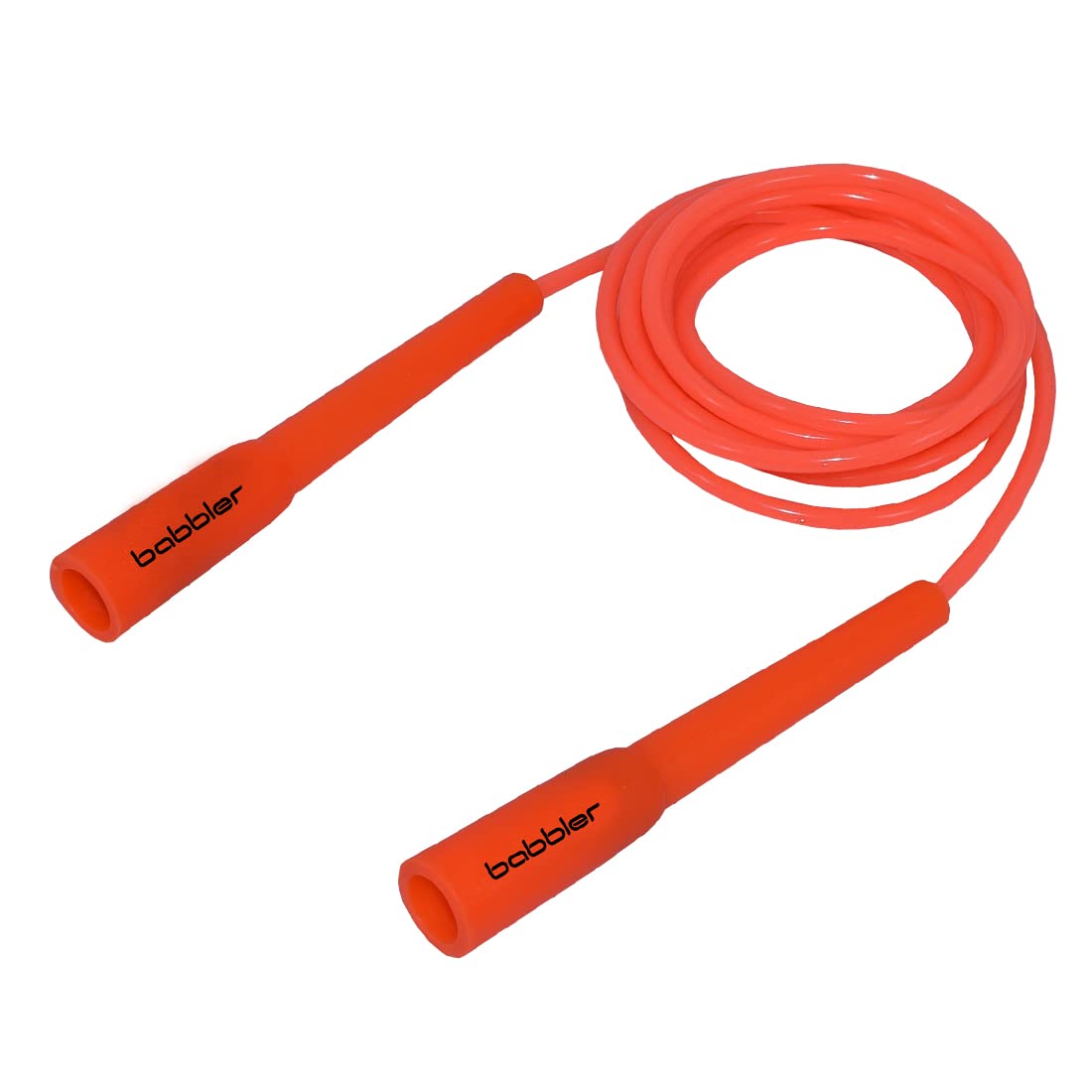 Babbler BS-300 Orange Skipping Rope With 5mm Coloured Rope With Rope Adjuster and Slim Handle Long Size For Easy Grip (Tin Box Packing), Pack of 1 Piece Fitness Jump Rope (B09STNXJ4Q) Amazon Price History, Amazon Price Tracker