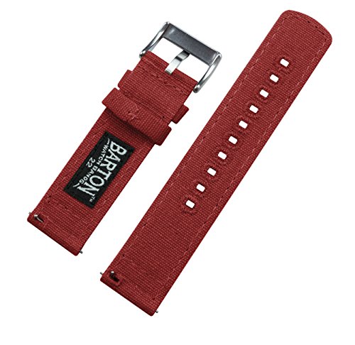 Image of BARTON Canvas Quick Release Watch Band Straps
