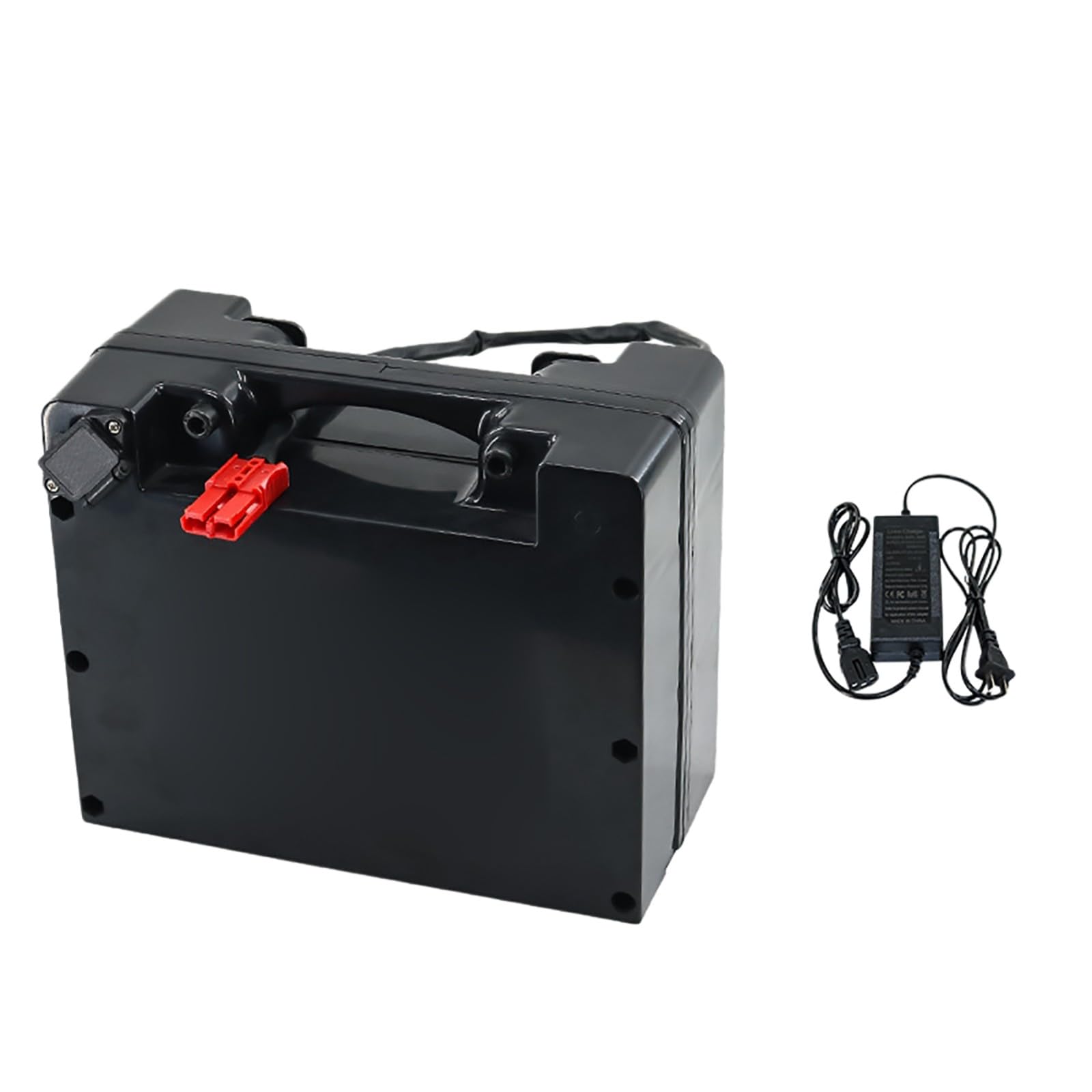 Batería para Silla De Ruedas Eléctrica, Paquete De Baterías De Litio De 24 V 12 Ah 15 Ah 20 Ah con Cargador, Batería Recargable De 24 V con Conector Anderson Rojo.
