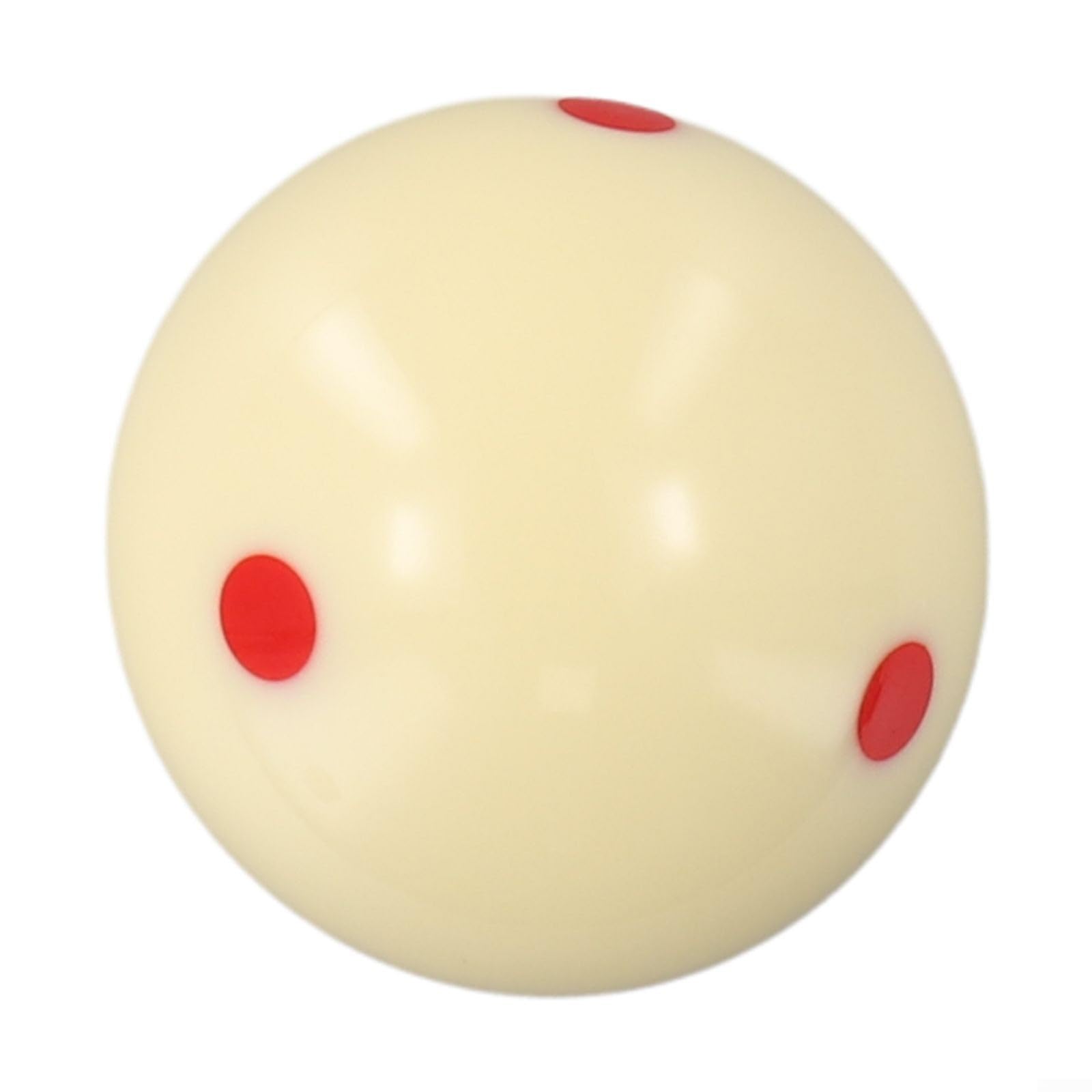 Pallina da allenamento per biliardo, palla rossa 5,7 cm, 6 punti, resina, accessorio per visualizzazione obiettivi