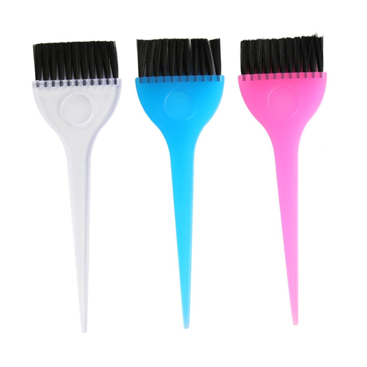 FOMIYES Hair Coloring Tool Set 5pcs Kit Includes Bowl Brush Whisk Earmuffs for Home Salon Use
