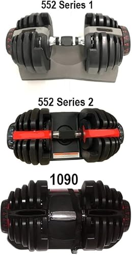552 Series 2 Only Tapa interior de repuesto y pestaña protectora de peso para mancuernas ajustables Bowflex SelectTech