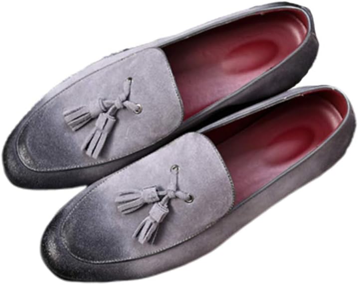 FENICALFENICAL Men Tassel Loafer Shoes Comfortable Vintage Shoes for Men