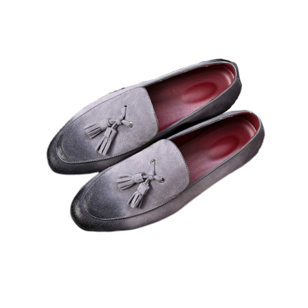 FENICALFENICAL Men Tassel Loafer Shoes Comfortable Vintage Shoes for Men