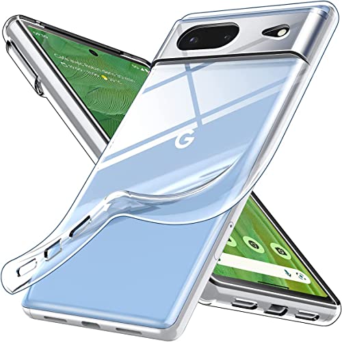 Custodia Protettiva Pixel 7A TPU Flessibile Anello Supporto Auto