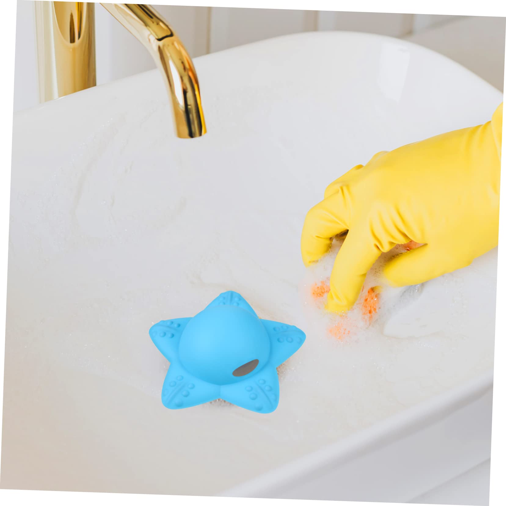 HOMSFOU 3 Pezzi tappo troppopieno vasca universal drain stopper copripiletta per bagno tappo per vasca da bagno portatile tappo per vasca coperchio scarico vasca tappo vasca scarico vasca