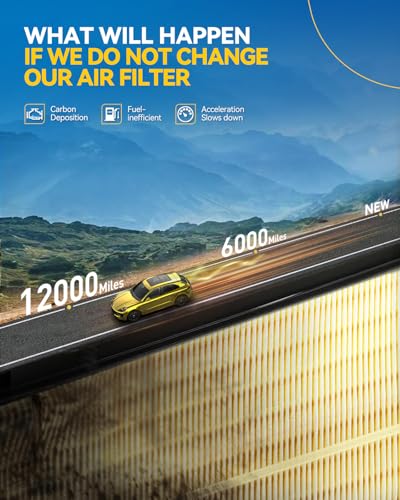 Filtre à air haute performance pour Golf SportWagen et Jetta