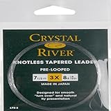 Crystal River Knotless Tapered Leader (3X 8lb /7 1/2-Feet 6-Inch)