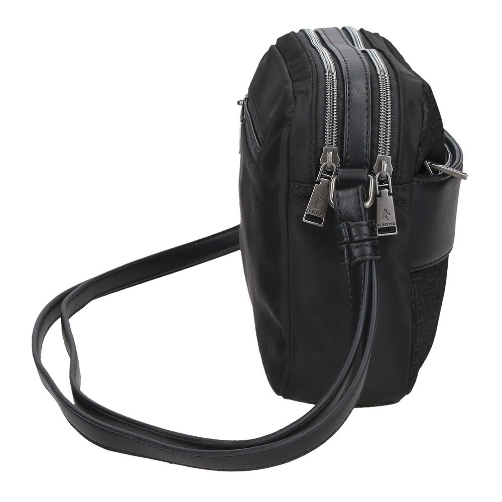 El Potro Luna bandoleras, bolso casual fabricada en poliéster y PU., Tirantes anchos y ajustables que se adaptan, bolsillo frontal. De Joumma Bags