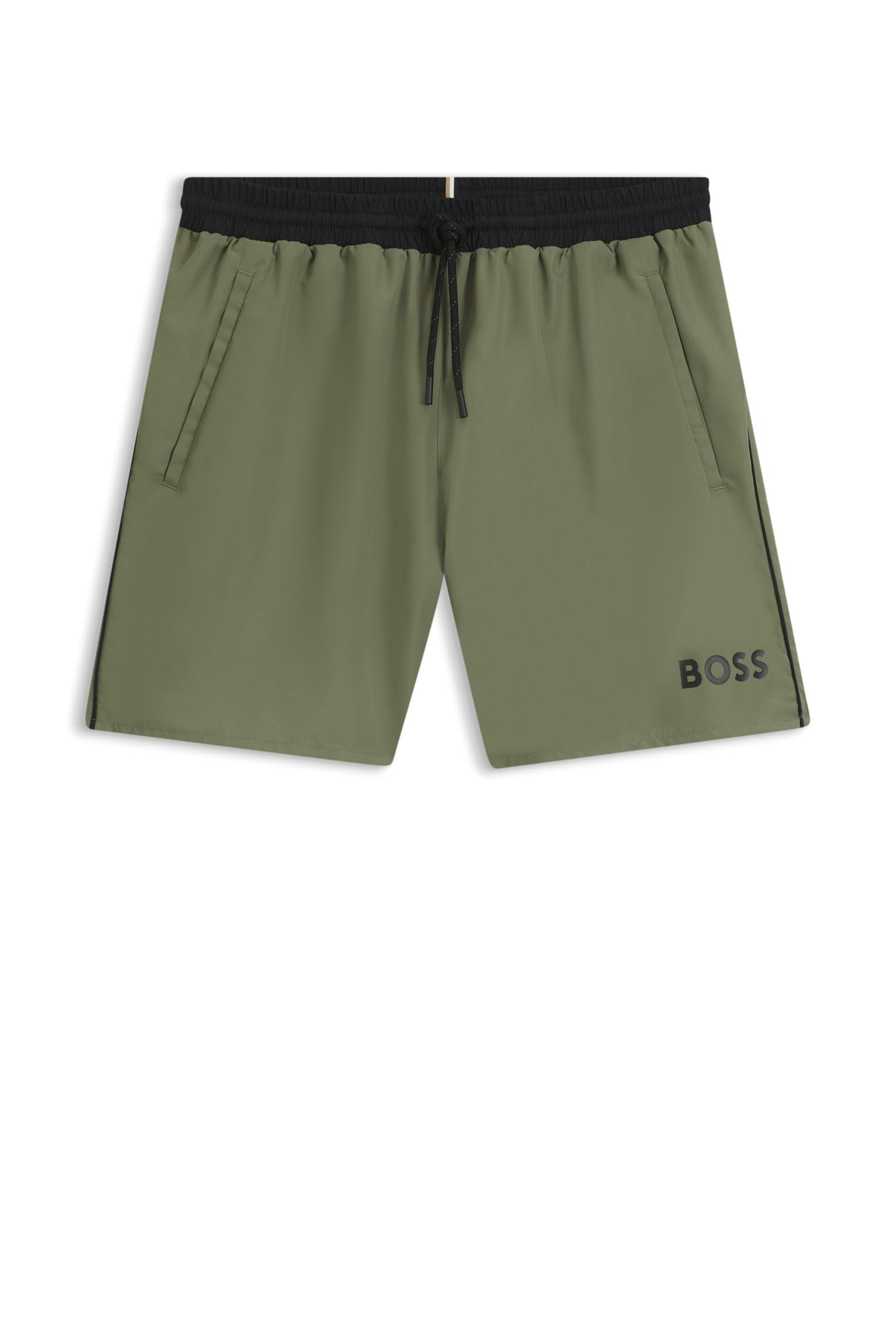 BOSS Herren Mittlere Länge, Solide Badehose Badehose