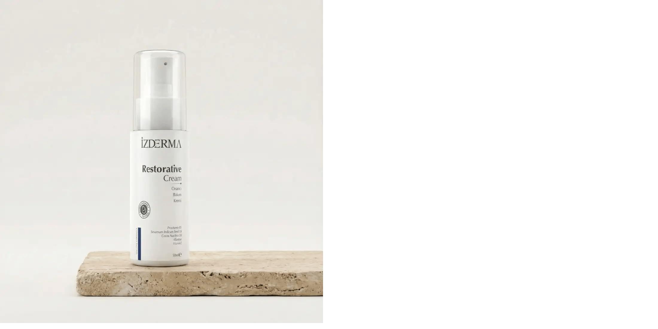 İzderma Onarıcı Bakım Kremi 50 ml (2 paketi)