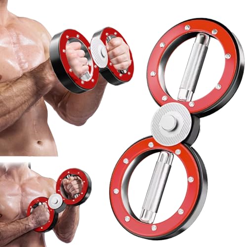 BeSokar Ruota per Allenamento delle Braccia | Handtrainer e Unterarmtrainer | Ruota per braccio regolabile per polso, spalla e petto | Punch Speed Trainer e macchina per la forza delle braccia per