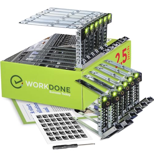 Boîtier de disque dur 6,3 cm pour étendre le stockage serveur Dell PowerEdge 14G R640 R740