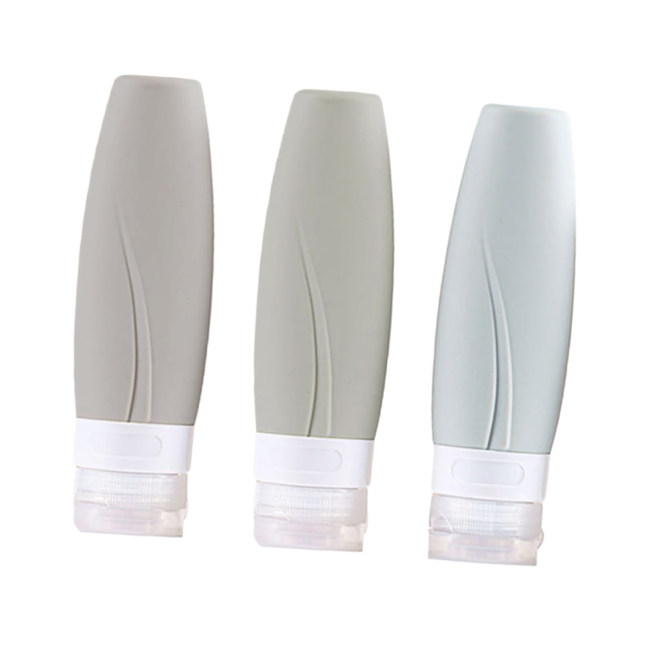FOMIYES 9 Pz Bottiglie Di Lozione Bottiglie Da Viaggio Per Articoli Da Toeletta Da Toilette Da Viaggio Comprimibili io in Silicone Conservazione iare