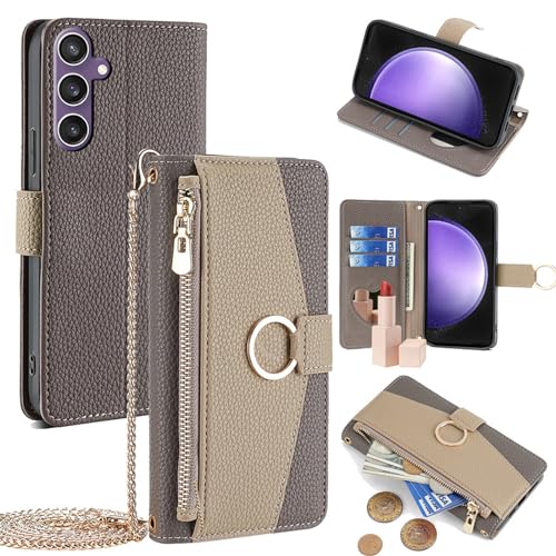 Coque Samsung S22 Plus portefeuille zippé pour ne plus perdre vos cartes