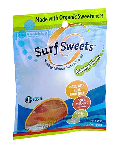 Surf Sweets Gummy Worm 90% Org miniatura 1