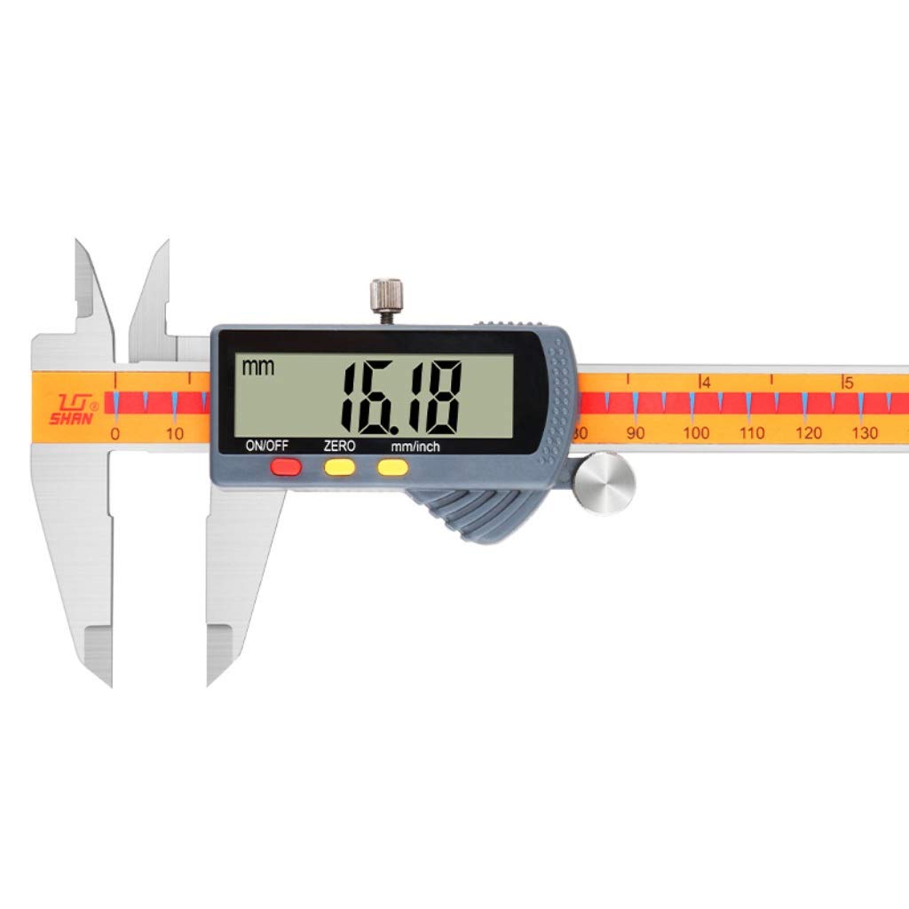 Suwalizki Elektroniczny Cyfrowy Cyfrowy Zacisk Ze Stali Nierdzewnej Vernier Caliper High Precision Industrial Pomiar Narzędzia Zakres: 0-150mm