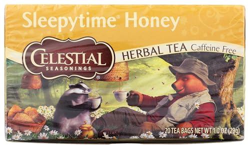 Celestial Seasonings, Herbal Tea, Sleepytime, Honey, 20 ct