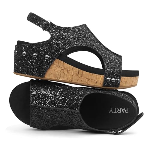 Image of PARTY Women's Wedge Sandals