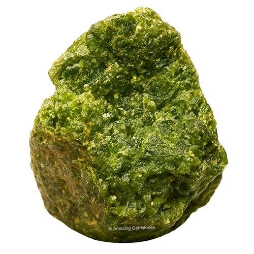 Image of Amazing Gemstone 2 Pieces Green Tourmaline in Matrix Raw Crystals and Healing Stones, Natural Rocks for Tumbling and DIY Raw Stones and Crystals