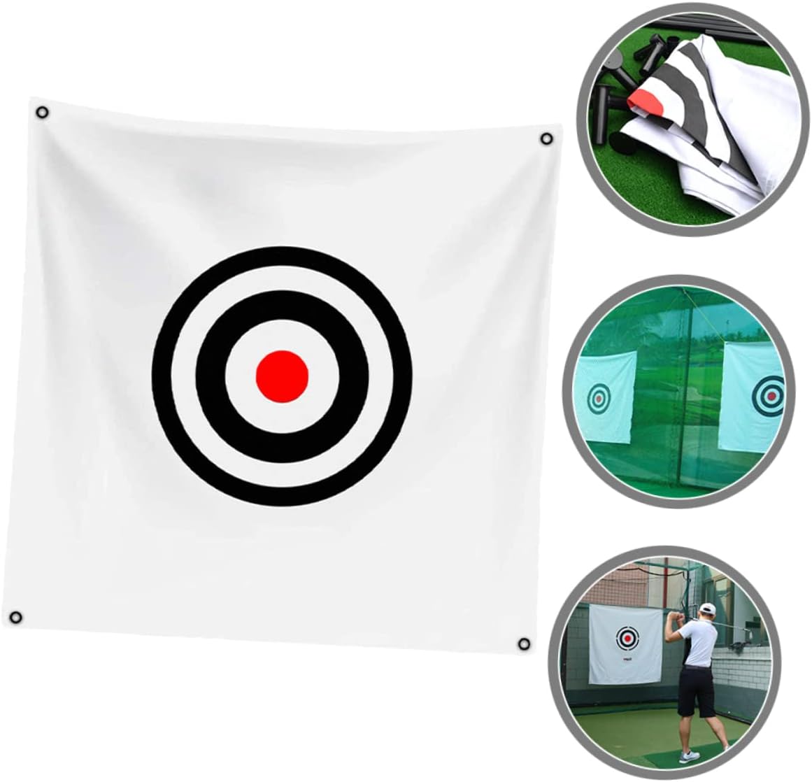 1pc Foldable Golf Chipping Net Hitting Cloth for Training for Backyard Practice and Skill Improvement