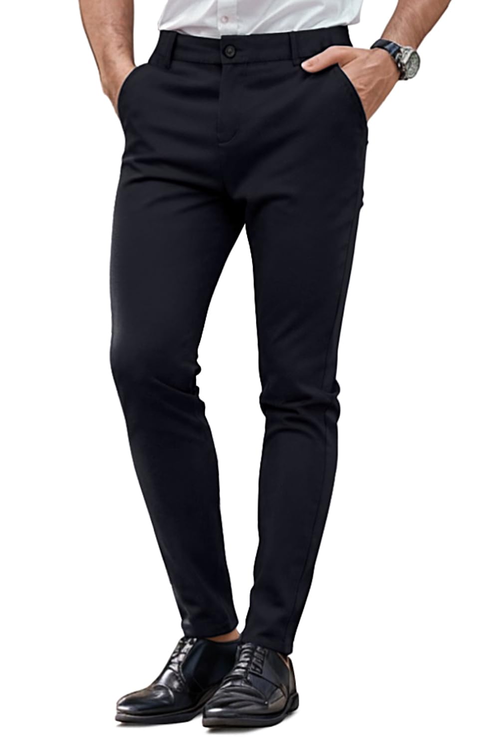 GINGTTO Skinny Dress Pants