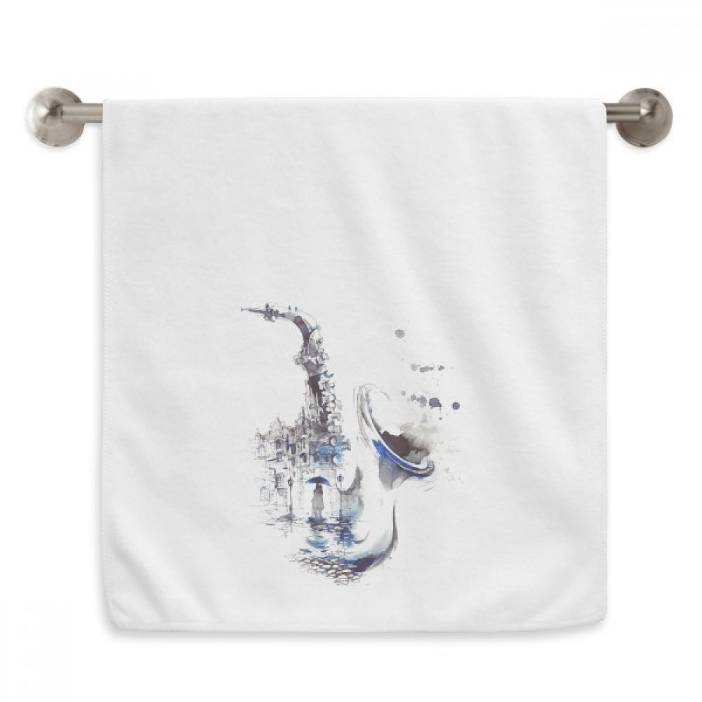 Serviette aquarelle diadème de qualité supérieure douce 33x74 cm
